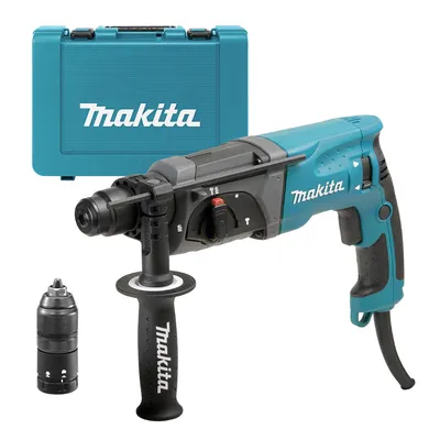 Електрически перфоратор Makita  SDS-plus, 780 W, 2.4 J, 0-4500 уд./мин, HR2470T