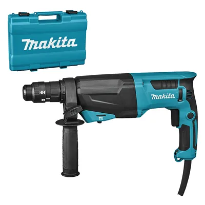 Електрически перфоратор Makita SDS-plus, 800 W, 3 J, 0-4500 уд./мин, HR2670FT