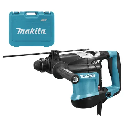 Електрически перфоратор Makita SDS-plus, 850 W, 5 J, 1650-3300 уд./мин, HR3210C