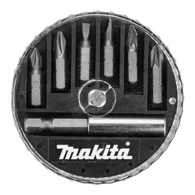 Комплект битове Makita PH/PZ/SB/TX/SW с магнитен държач  1/4", 25 мм, 7 бр., D-73271