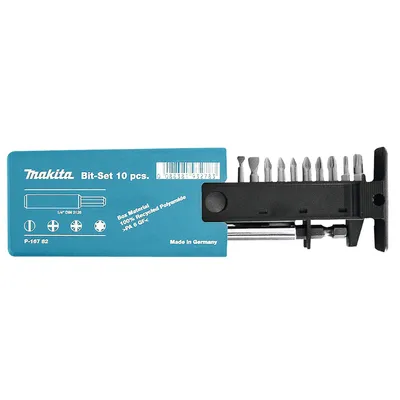 Комплект битове Makita PH/PZ/TX/SB с магнитен държач  1/4", 11 бр.