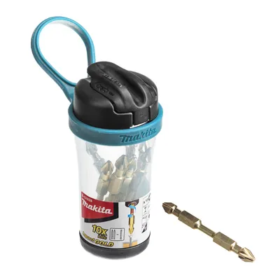 Комплект битове Makita PZ/PZ  PZ 2, 1/4", 65 мм, 10 бр.