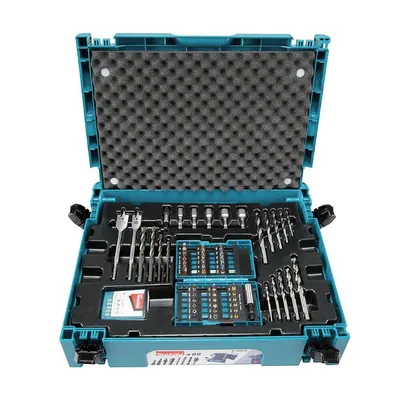 Комплект битове Makita със свредла  69 бр., B-49638