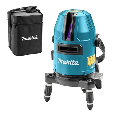 Линеен лазерен нивелир Makita с 2 лъча без батерия и зарядно, 12 V, 0.1 мм/м, SK10GD