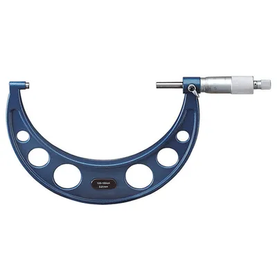 Механичен микрометър Fervi  125-150 мм, 0.01 мм/м, M033/125/150