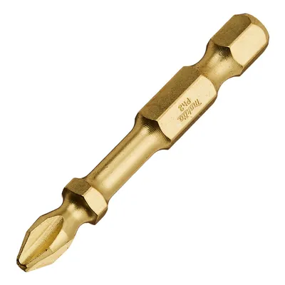 Накрайник бит PH Makita Philips с покритие  PH 2, 1/4", 50 мм