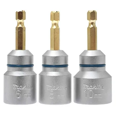 Накрайник Makita за шпилки  M6, M8, M10, 66 мм, 3 бр., B-42999