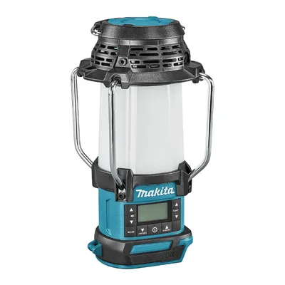 Радиоприемник Makita с фенер без батерия и зарядно, 14.4-18 V, 190/260 lm, 115/130 lx, DMR055