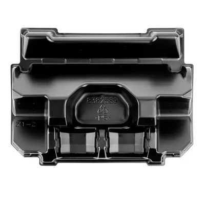 Вложка Makita за куфар за инструменти  DC18RC, BL1440, BL1830, BL1850, черна, 839205-3