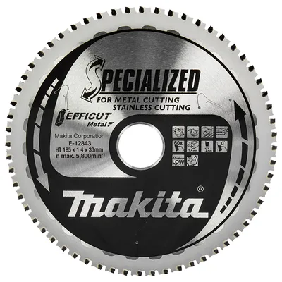 Диск циркулярен за рязане Makita на метали с HM пластини, E-12843