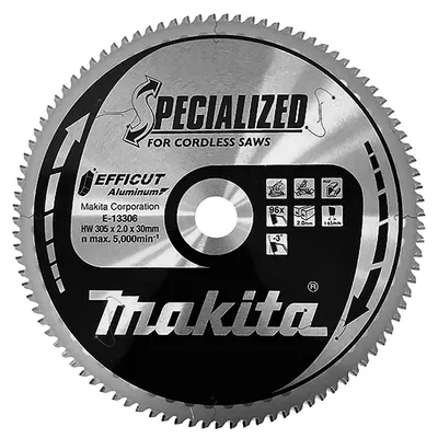 Диск циркулярен за рязане Makita на метали с HM пластини, E-13306