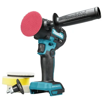 Акумулаторна полирмашина Makita без батерия и зарядно, 18 Ah, ф 50/80 мм, 0-2800/0-9500 об./мин, DPV300Z