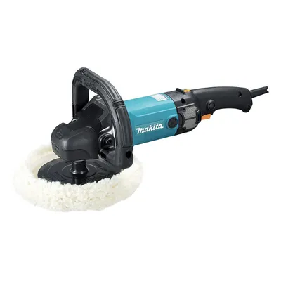 Електрическа полирмашина Makita с плавно регулиране 1200 W, ф 180 мм, 600-3200 об./мин, 9237CB