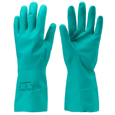 Ръкавици Coverguard акрилонитрилни  размер 10, 320 мм, зелени, Eurochem N5510