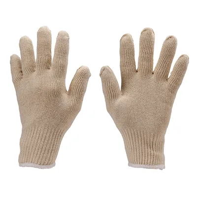 Ръкавици Coverguard памучни плетени размер 9-10, бели, Eurolite 4305