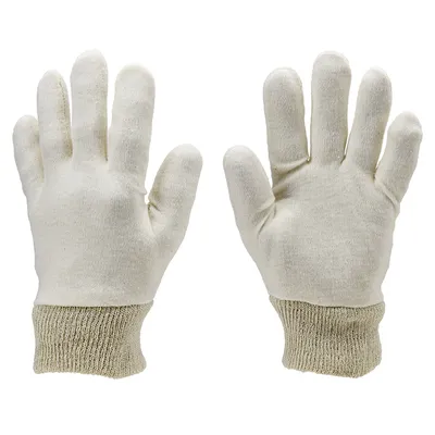Ръкавици Coverguard памучни шити размер 9, екрю, Eurolite 4100