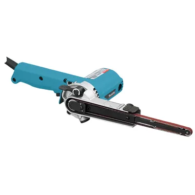 Електрически лентов шлайф Makita с плавно регулиране 500 W, 300-1700 м/мин, 533х9 мм, 9032