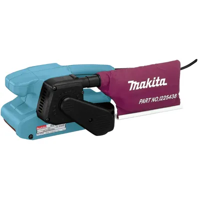Електрически лентов шлайф Makita с плавно регулиране 650 W, 75-270 м/мин, 457x76 мм, 9911