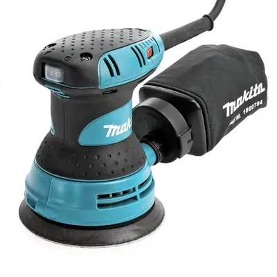 Електрически орбитален шлайф Makita с плавно регулиране 300 W, ф 125 мм, 4000-12 000 об./мин, BO5031