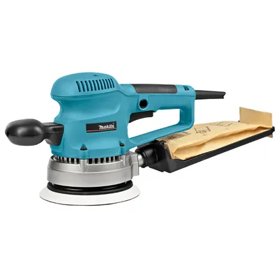 Електрически орбитален шлайф Makita с плавно регулиране 310 W, ф 150 мм, 4000-10 000 об./мин, BO6030