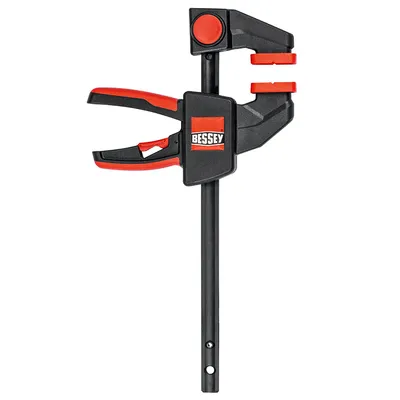 Бързодействаща стяга Bessey с пластмасови челюсти   90x300 мм, EZXL