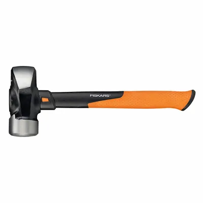 Чук Fiskars каменарски с ергономична дръжка 2.18 кг, 137х56х359 мм