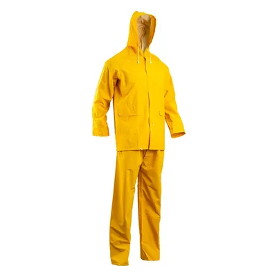 Дъждобран Coverguard костюм PVC жълт, размер XXXL