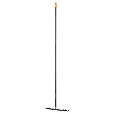 Гребло градинско Fiskars право с алуминиева дръжка 14 z, 1540 мм, Solid