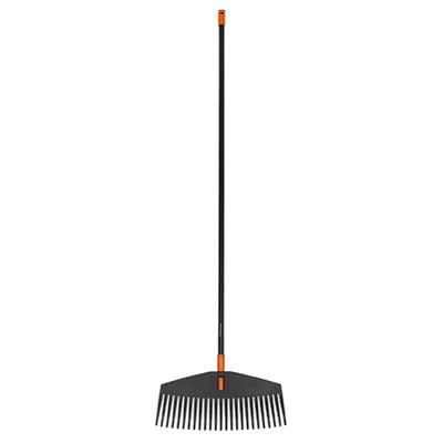 Гребло градинско Fiskars право с алуминиева дръжка  25 z, 520 мм, 1710 мм, Solid L