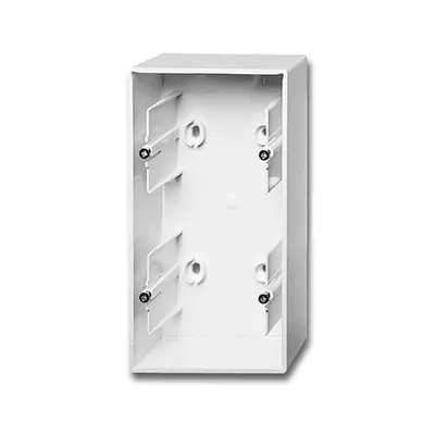 Конзолна кутия ABB за електроинсталации  открит монтаж, 155x83x43 мм, 20 IP, бяла, Basic 55 1701-94-507