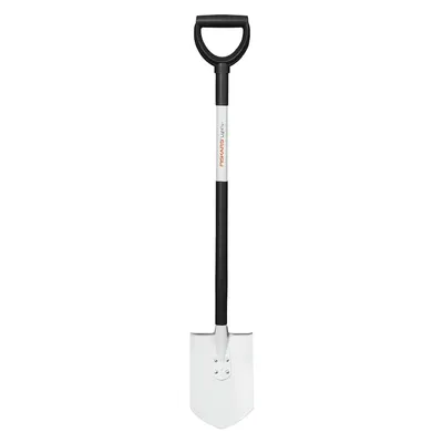 Земеделска лопата Fiskars с дръжка заострена, 1050 мм, Light