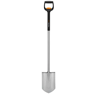 Земеделска лопата Fiskars с телескопична дръжка заострена, 1108-1300 мм, Xact