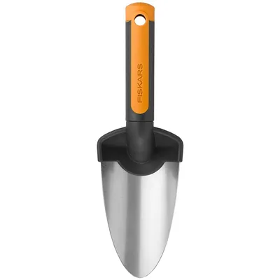 Лопатка градинска Fiskars за цветя  заострена, 320 мм, FiberComp Premium