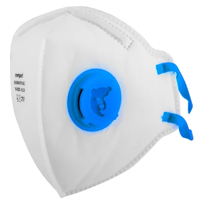 Маска Coverguard противопрахова тип мида с клапа  FFP2 NR D, 6RSV520