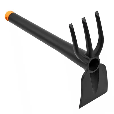 Мотика Fiskars щанцована  3 z, 359 мм, трапецовидна, Solid