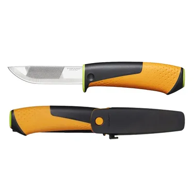 Нож за обща употреба Fiskars универсален в калъф 219 мм