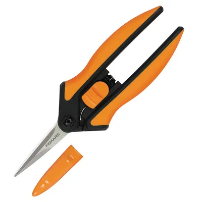 Ножица градинска Fiskars за трева 140 мм, Micro-tip SP13