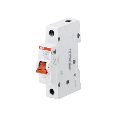 Прекъсвач ABB ръчен товаров еднополюсен шалтер 40 A, 1P, 240 V, SHD201/40
