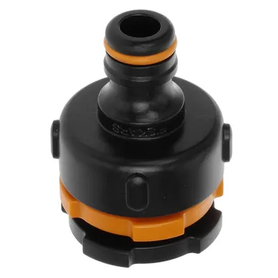 Съединител на маркучи Fiskars бърза връзка М - чешма  1/2" - 1", Multi