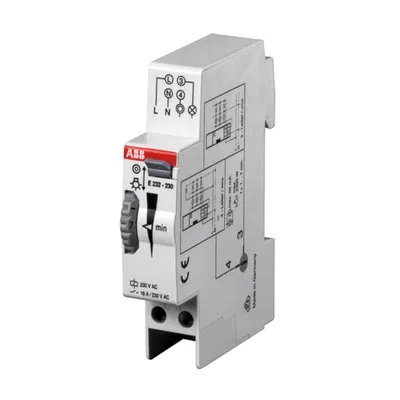 Стълбищен автомат ABB за монтаж на DIN шина  16 A, 230 V, E232E-230N
