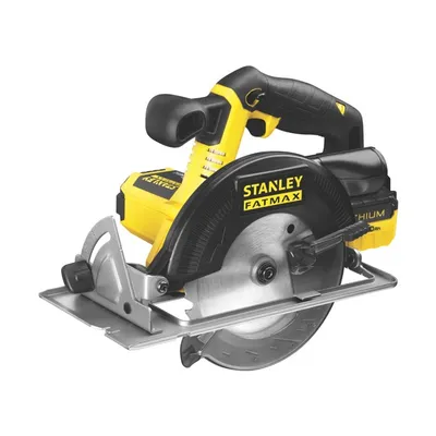Акумулаторен ръчен циркуляр Stanley  с 2 батерии и зарядно, 18 V, 4 Ah, ф 165 мм, 3700 об./мин, FMC660M2