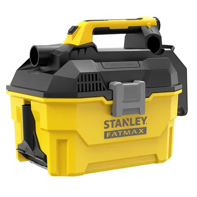 Акумулаторна прахосмукачка Stanley за сухо и мокро почистване без батерия и зарядно, 18 V, 7.5 л, SFMCV002B
