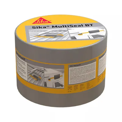 Бутилова хидроизолационна лента Sika с алуминиево фолио  100 мм, 10 м, сребриста, MultiSeal BT