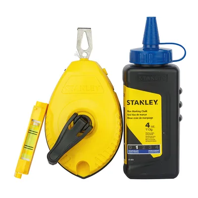 Зидарска чертилка Stanley комплект с боя  115 г, 30 м, 0-47-443