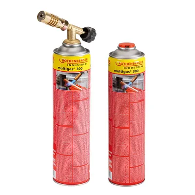 Газова горелка Rothenberger за пропан-бутан флакон 2x0.6 л, Hot Pack
