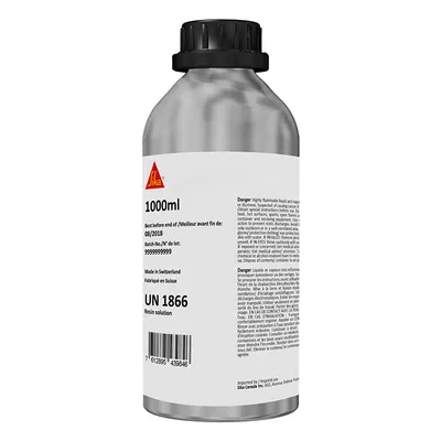 Грунд за силикон и полиуретан Sika контактен концентрат 1 л, черен, SikaTack Panel Primer