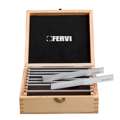 Комплект пластини за настройка на супорта Fervi 18 бр., P015