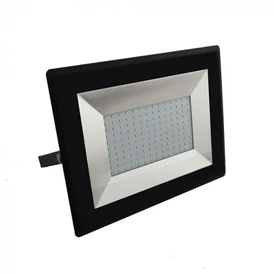 LED прожектор V-TAC 100 W, 230 V, 6500 K, черен, VT-40101