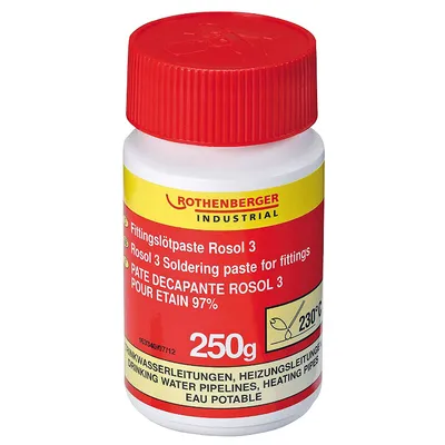 Паста Rothenberger флюс за запояване на медни тръби  0.25 кг, Rosol 3