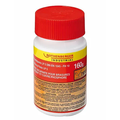 Паста Rothenberger флюс за запояване на медни тръби 800 °C, 0.16 кг, LP5
